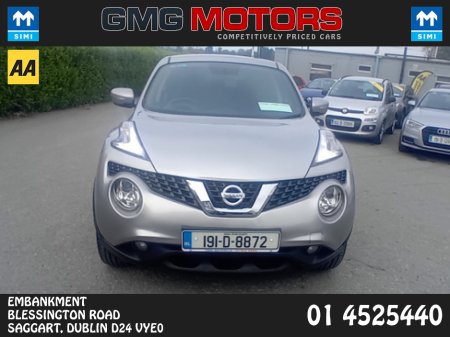 2019 Nissan Juke 1.2 SV E6 4DR..LOW MILEAGE €12,750