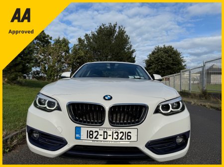 2018 BMW 2 Series 218I SPORT 2DR AUTO , IRISH CAR €19,750