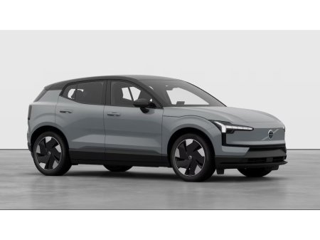 2026 Volvo EX30 Vapor Grey Extended Range Plus with Indigo interior