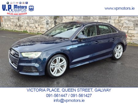 2017 Audi A3 Saloon S-LINE,LOW KM, FULL PACKAGE,AUTOMATIC. €20,750