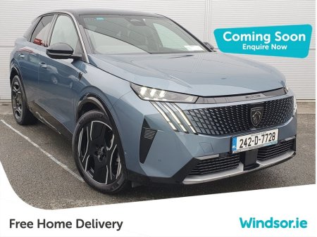 2024 Peugeot 3008 Electric GT 73kWH 210BHP €39,995
