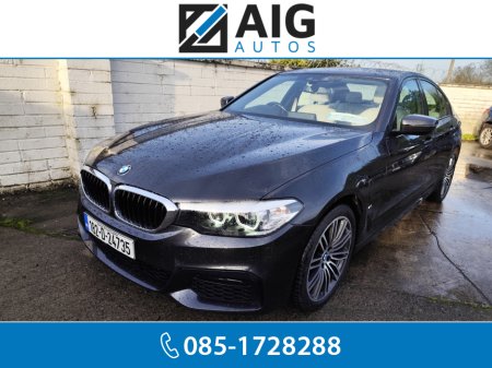 2018 BMW 5 Series 530 E G30 M SPORT 4DR AUTO HUD 360/REV CAM SAT NAV Saloon