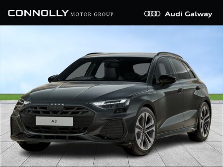 2026 Audi A3 €599 p/m - SPORTBACK S-LINE TFSI A/T