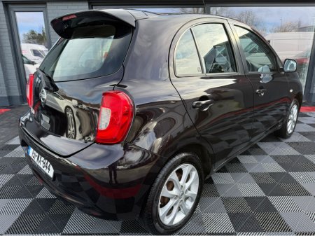 2015 Nissan Micra 1.2 4DR 5DR, CRUISE CONTROL , UPGRADE ALLOYS & REAR SPOILER , FRESH SERVICE & NEW FULL NCT , FREE NATIONWIDE DELIVERY , TRADE INS ACCEPTED , WARRANTY INCLUDED IN PRICE. €7,950 thumbnail