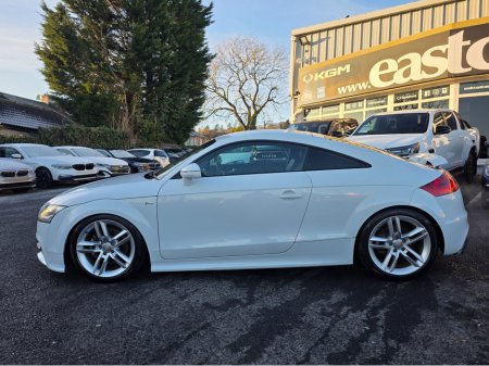 2014 Audi TT ( 142 REG )1.8 TFSI S-LINE EDITION AUTOMATIC HALF LEATHER  STUNNING CARS SIMI DEALER €16,450 thumbnail