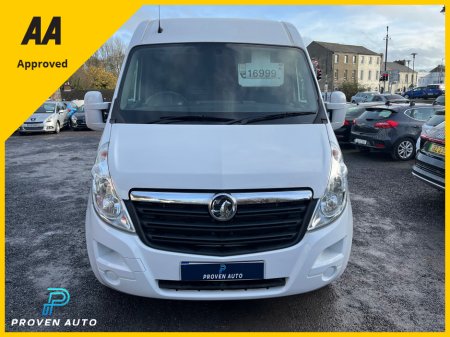 2019 Opel Movano L3H2 F3500 2.3CDTI  *1 YEAR UNLIMITED MILEAGE WARRANTY* €13,490