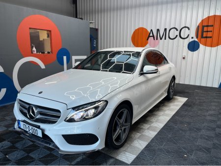 2017 Mercedes-Benz C Class €22950! 2017 MERCEDES-BENZ C220D AUTOMATIC AMG LINE LAUREUS EDITION 2.2 AUTOMATIC / CRUISE CONTROL / REVERSE CAMERA / ELECTRIC MEMORY & HEATED SEATS / PADDLE SHIFTERS €22,950 thumbnail