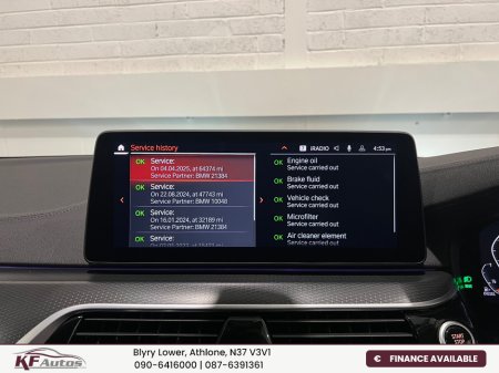 2022 BMW 5 Series 520d G30 LCI M Sport 2L Diesel 190bhp 4dr Auto - 222 Reg €42,995 thumbnail