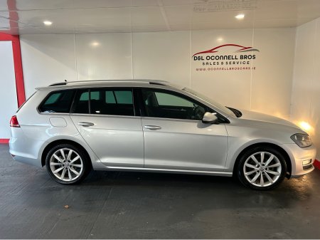 2016 Volkswagen Golf HIGHLINE 1.6 TDI MANUAL 5SPEED 110HP 5 5DR NEW NCT €11,900 thumbnail
