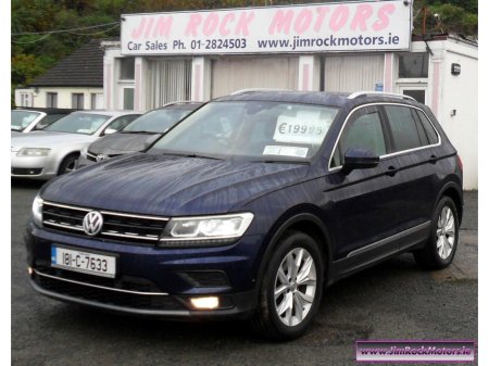 2018 Volkswagen Tiguan HIGHLINE 2.0 TDI 150HP M MANUAL 6SPEED FWD 5DR €19,992