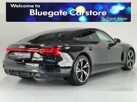 2022 Audi e-tron GT quattro GT QUATTRO BASE**93.4 kHw**Digital Dash**Touchscreen Media**Reverse Camera**Glass Panoramic Roof**Electric Seats**Black Leather Interior**Heated Seats**Multifunctional Steering Wheel €54,785