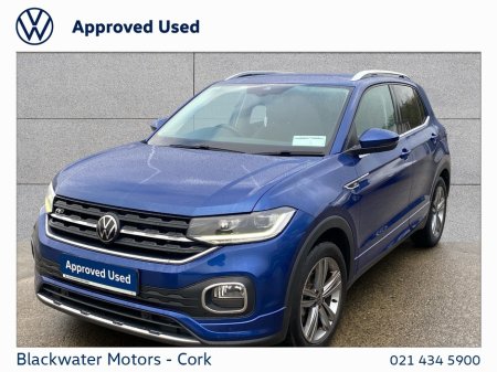 2023 Volkswagen T-Cross 1.0TSI 110BHP R-LINE WITH ADVANCED LED HEADLIGHTS €26,995 thumbnail