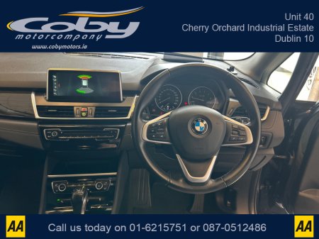 2015 BMW 2 Series Gran Tourer 1.5 Auto 7 Seater . New NCT, 2Keys, Alloy Wheels, Dual Climate Control, Full Electrics, Sat Nav, Parking Sensors, Reverse Camera, Cruise Control, Bluetooth, Full Leather, CD, Lane Departure  and more. €14,950 thumbnail