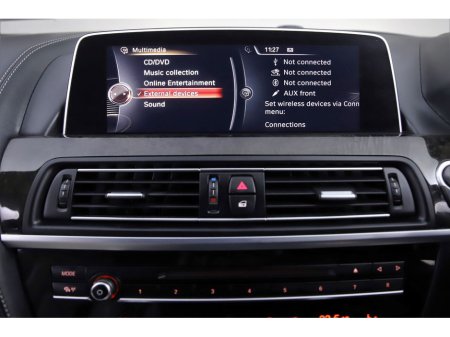 2016 BMW 6 Series 640D M SPORT GRAN COUPE 5DR*PAN ROOF*HARMON KARDON*HEATED FRONT + REAR SEATS €28,890 thumbnail