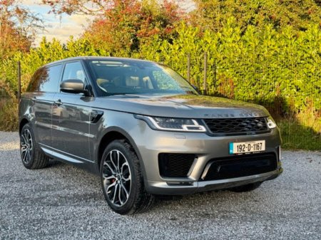 2019 Land Rover Range Rover Sport 2.0 Si4 PHEV 404 PS 4WD Auto HSE €38,500
