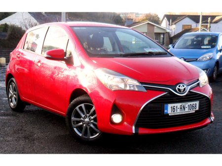 2016 Toyota Yaris 1.3  LUNA 5-DR......NCT 07/26......TAXED 04/26......FULL SERVICE HISTORY €9,995 thumbnail