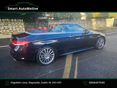 2017 Mercedes-Benz C Class C250d  AMG Premium Plus Convertible Automatic * AMG Styling  Pack with Red Fabric Roof * Bengal Red Leather Interior * Fully Serviced and Valeted * NCT to 02.2028 * 12 Month Premier Warranty * with €23,950 thumbnail