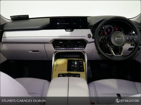 2026 Mazda CX-80 2 5L E Skyactiv Phev 327ps TAKUMI PLUS, DEMO SPECIAL SAVE €8, 135 OFF NEW*WHITE LEATHER SEAT W/ SEAT VENTILATION W/ SEAT HEATER, 20 INCH ALLOYS, PANOR €64,945 thumbnail