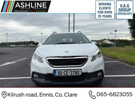 2016 Peugeot 2008 1.6 BLUE HDI ACTIVE 75BHP 5DR €8,500