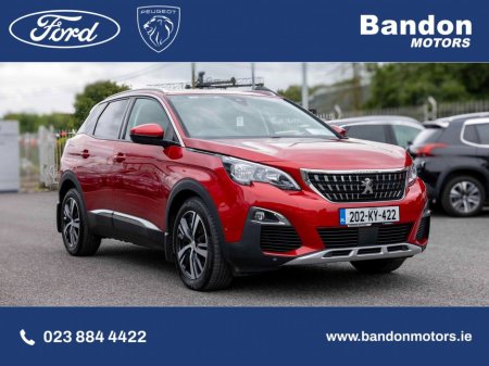 2020 Peugeot 3008 Peugeot 3008, RED 2020 model 1.5 BlueHDi 130bhp Allure