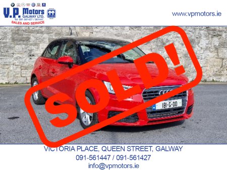 2018 Audi A1 1 OWNER,REVERSE CAMERA,2 TONE,SPORTBACK,AUTO. €16,850