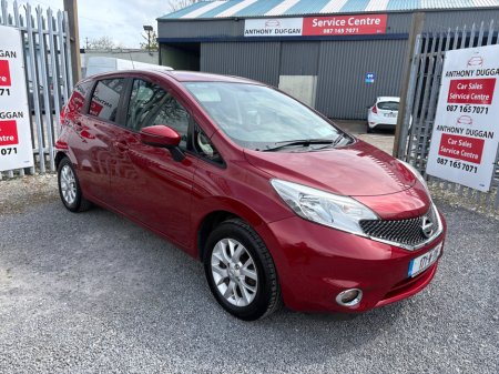 2017 Nissan Note 1.2 5dr. SV 15 Inch Alloys