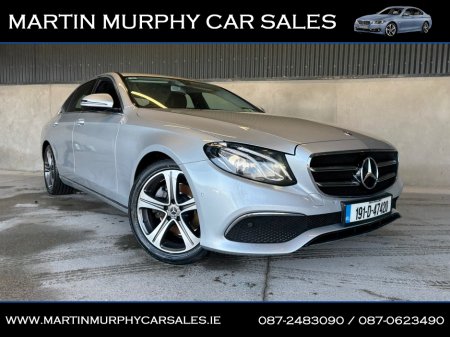 2019 Mercedes-Benz E Class E220 D SE AUTO €26,950