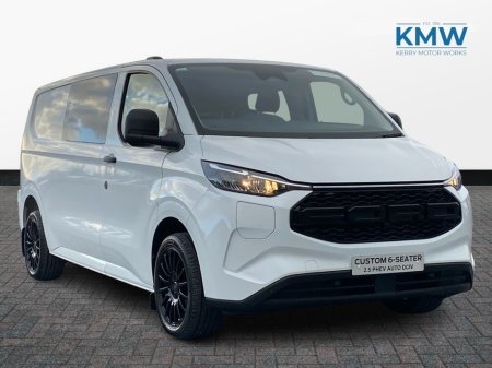 2026 Ford Transit Custom 2.5 LWB Crew Cab 6 Seater PHEV Automatic €46,500