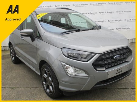 2022 Ford Ecosport ST-LINE 1.0 PETROL WITH ONLY 3800 KMS AND IN SHOWROOM CONDITION.  FULLY SERVICED WITH 12 MONTHS WARRANTY AND 12 MONTHS AA COVER €24,500
