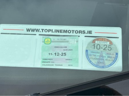 2010 Volkswagen Touran =7SEATS=NCT 12/26==CLEAN CAR €3,500