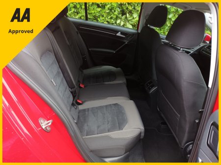 2016 Volkswagen Golf 1.4 TSI AUTOMATIC HIGHLINE 17" SPORTS ALLOYS REVERSE CAMERA AUTO HEADLIGHTS FACTORY IMMOBILISER KEYLESS ENTRY MULTI-FUNCTION STEERING WHEEL AUTO HOLD HANDBRAKE ONLY 40,150Kms 4 NEW TYRES NCT ROADT €16,995 thumbnail