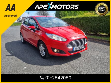 2015 Ford Fiesta 1.25 ZETEC 82PS 5DR ARGENTO