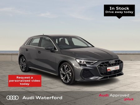 2025 Audi A3 S-Line Sportback 30Tdi from €454 per month €43,950