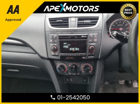 2012 Suzuki Swift 1.2 MANUAL * TOP-SPEC SZ3 * NEW NCT FEB-27 * ONE OWNER FROM NEW * IMMACULATE * 6-STAMPS in SERVICE HISTORY * AA APPROVED * 101 SAFETY CHECKLIST * LOW LOW MILES * CRUISE CONTROL * LOW TAX * 12-MONTH RO €6,949 thumbnail