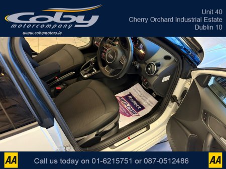 2018 Audi A1 1.0 5DR AUTO S LINE Pack. Stunning Car, New NCT done before collection, 2 keys, Alloy Wheels, Reverse Camera, Parking Sensors, Climate Control, Heated Seats, MFSW, Full Electrics and much more. €16,450 thumbnail