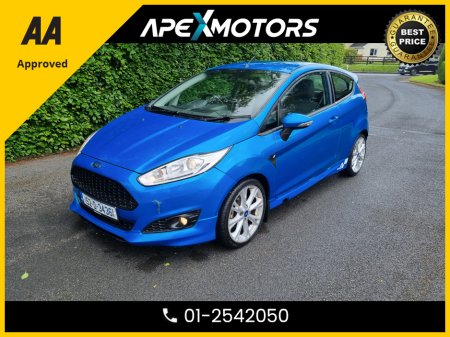 2015 Ford Fiesta FINANCE ARRANGED * 1.0 ZETEC S S/S 140PS 3 * IMMACULATE * TOP-SPEC  * LOW LOW MILES * NEW NCT AUG-26 * LOW TAX * ONE VERY CAREFUL OWNER * CARTELL HISTORY CHECKED * FULLY SERVICED * TRADE IN WELCOME €8,249