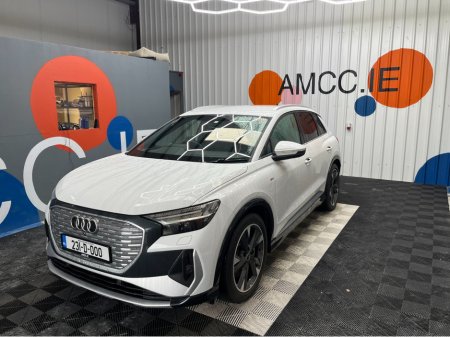2023 Audi Q4 e-tron €35950! 2023 AUDI Q4 E-TRON 40 S-LINE ELECTRIC AUTOMATIC / CRUISE CONTROL / 360° PARKING CAMERA / HEATED SEATS / PADDLE SHIFTERS / APPLE CARPLAY / AMBIENT LIGHTSSHIFTERS €35,950 thumbnail