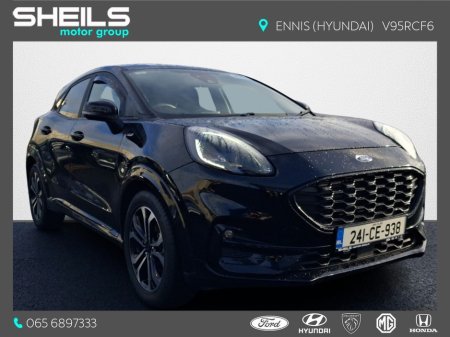 2024 Ford Puma 1.0L EcoBoost Hybrid 155PS ST-Line €25,950