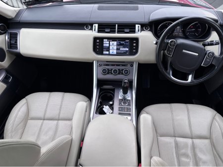 2014 Land Rover Range Rover Sport LWB 3.0 TDV6 HSE 5DR // CREAM LEATHER // PAN SUNROOF €19,950