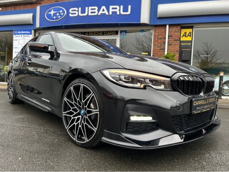 2022 BMW 3 Series Ultimate M-3 Styled 330e-PHEV - Must See To Appreciate - Black + Ivory Leather - Full Spec . Top Trade-ins + Finance Deals - Assured Dealer Warranty -