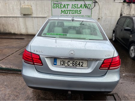 2013 Mercedes-Benz E Class 200 CDI BLUE EFFICIENCY F/L 4DR A AUTO €7,950 thumbnail