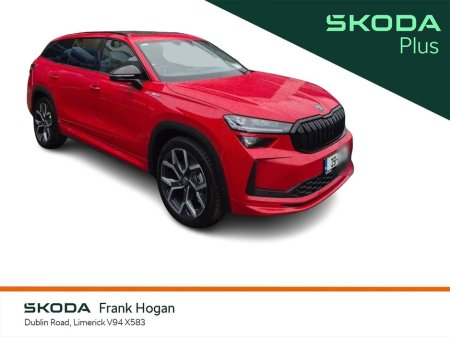 2025 Skoda Kodiaq SPORTLINE 2.0TDI 150HP DSG 20" VEGA WHEELS Call Cormac on 0861736180 €62,900 thumbnail