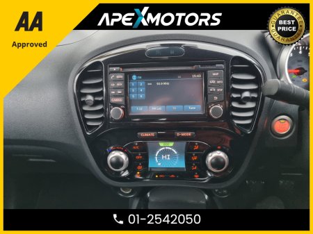 2016 Nissan Juke FINANCE ARRANGED * 1.2 DIG-T TEKNA 117BHP 5DR * TOP-SPEC 5DR SUV * LEATHER INTERIOR * AA APPROVED * 101 SAFETY CHECKLIST * IMMACULATE * HEATED SEATS * COLOUR REVERSE CAMERA * LOW LOW MILES *01-2542050 €9,949 thumbnail