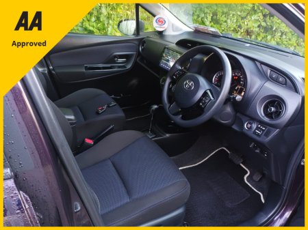 2015 Toyota Yaris 1.3  1320CC 4 CYLINDER PETROL AUTOMATIC PUSH BUTTON START FACTORY IMMOBILISER TOYOTA SAFETY SENSE ONLY 50,176KMS COMPREHENSIVE SERVICE HISTORY (10 STAMPS) JUST FULLY SERVICED NEW NCT& 1 YEAR ROADTAX €11,749 thumbnail