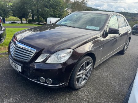 2011 Mercedes-Benz E Class 220 CDI BLUE EFFICIENCY ELEGANCE 4DR AUTO €6,450