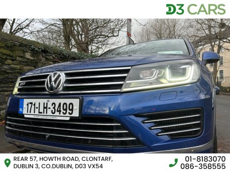 2017 Volkswagen Touareg 3.0 TDI V6 R-LINE BLUEMOTION 258 5DR A