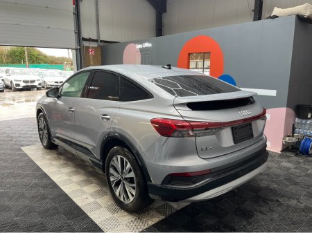 2023 Audi Q4 e-tron €34950 2023 AUDI Q4 E-TRON SPORTBACK 40 ADVANCED ELECTRIC AUTOMATIC / CRUISE CONTROL / 360° PARKING CAMERA / HEATED FRONT & REAR SEATS / PADDLE SHIFTS / AMBIENT LIGHTS / APPLE CARPLAY €34,950 thumbnail