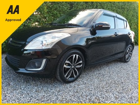 2016 Suzuki Swift 1.2 AUTOMATIC LEATHER AND SUEDE INTERIOR CRUISE CONTROL REVERSE CAMERA TOUCHSCREEN RADIO WITH APPLE CAR PLAY & ANDROID AUTO FACTORY IMMOBILISER KEYLESS ENTRY 2 YEARS NCT & 1 YEARS ROAD TAX