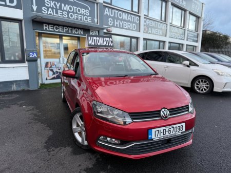 2017 Volkswagen Polo 1.2 TSI 5DR 90HP Allstar DSG €13,490 thumbnail