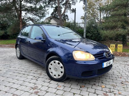 2007 Volkswagen Golf 1.6 102BHP 5DR A €5,950